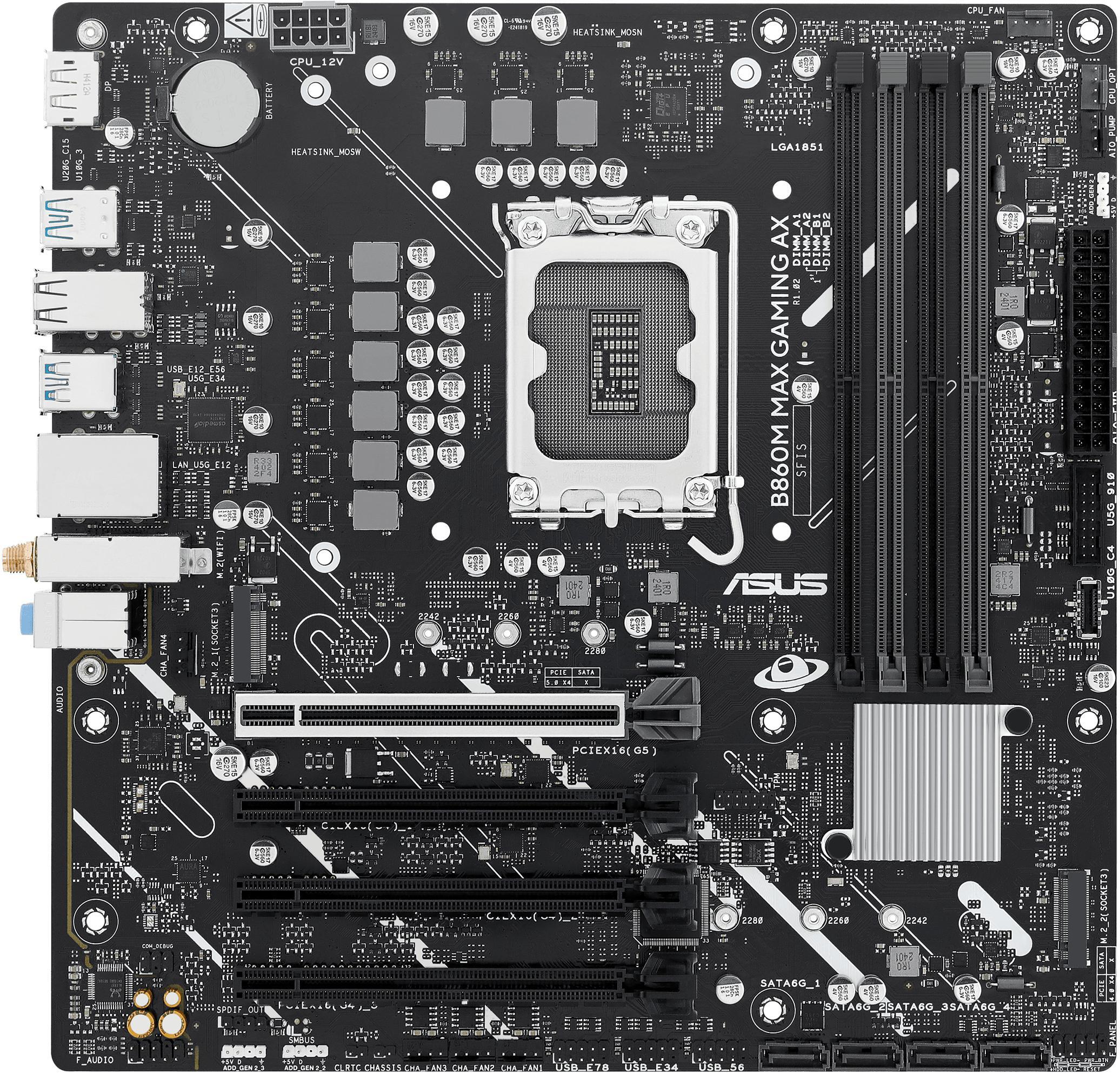 Asus - Motherboard Asus B860M MAX Gaming AX