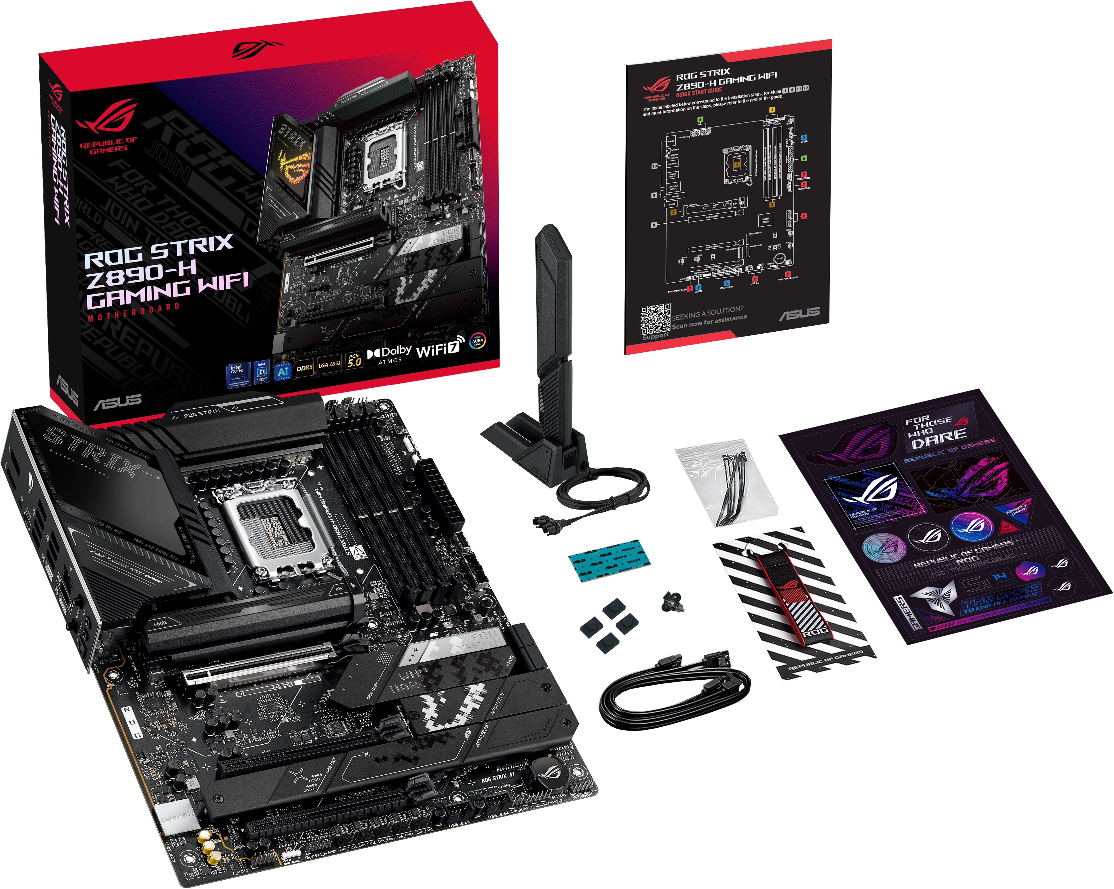 Asus - Motherboard Asus ROG Strix Z890-H Gaming WiFi