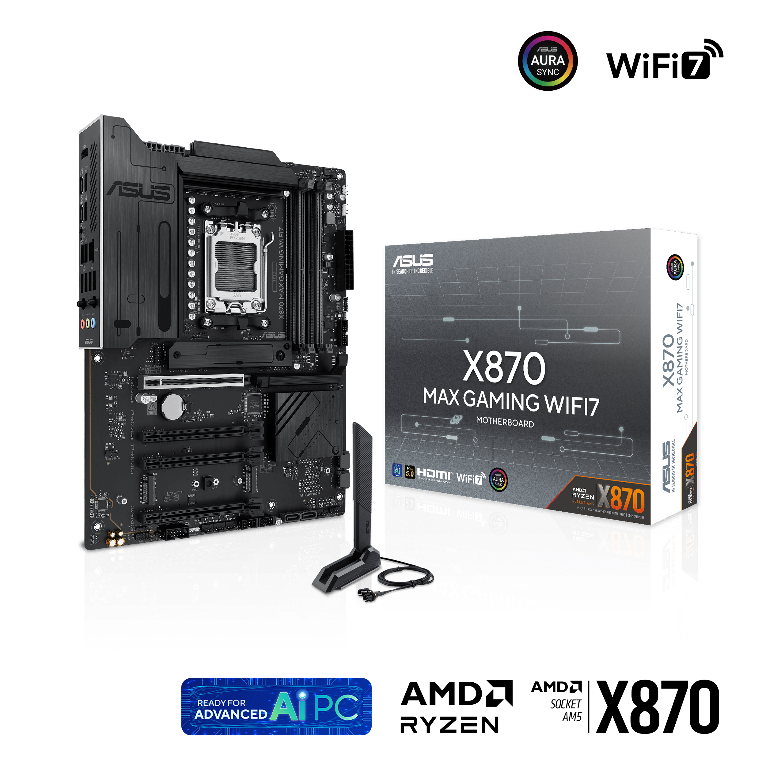 Picture of Picture of Motherboard Asus X870 MAX Gaming WiFi