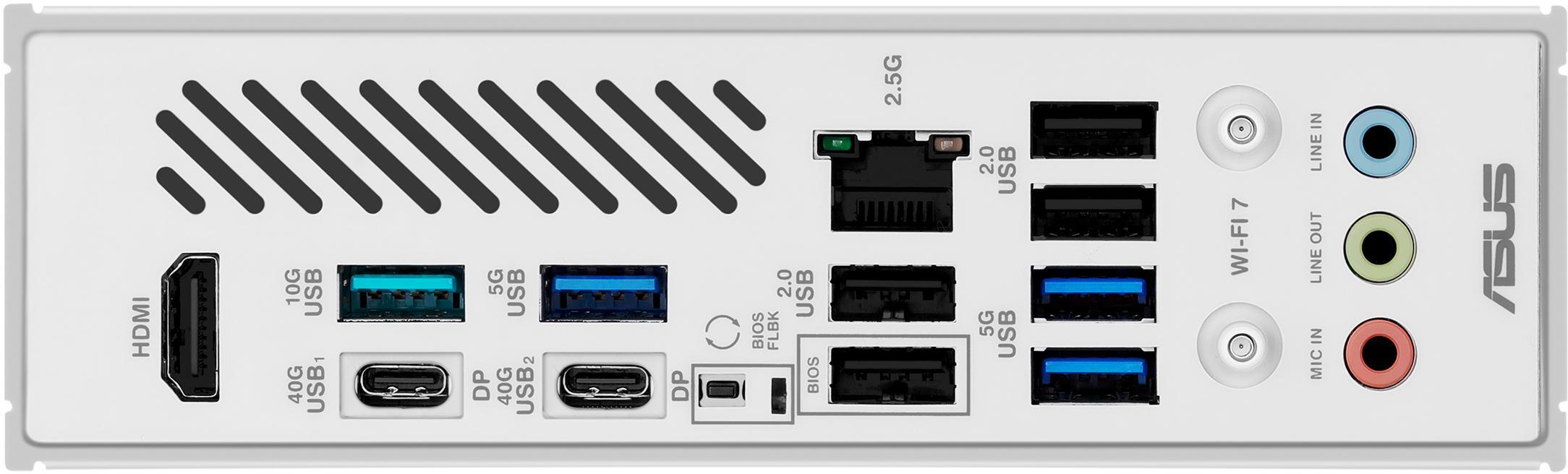 Asus - Motherboard Asus X870 MAX Gaming White WiFi