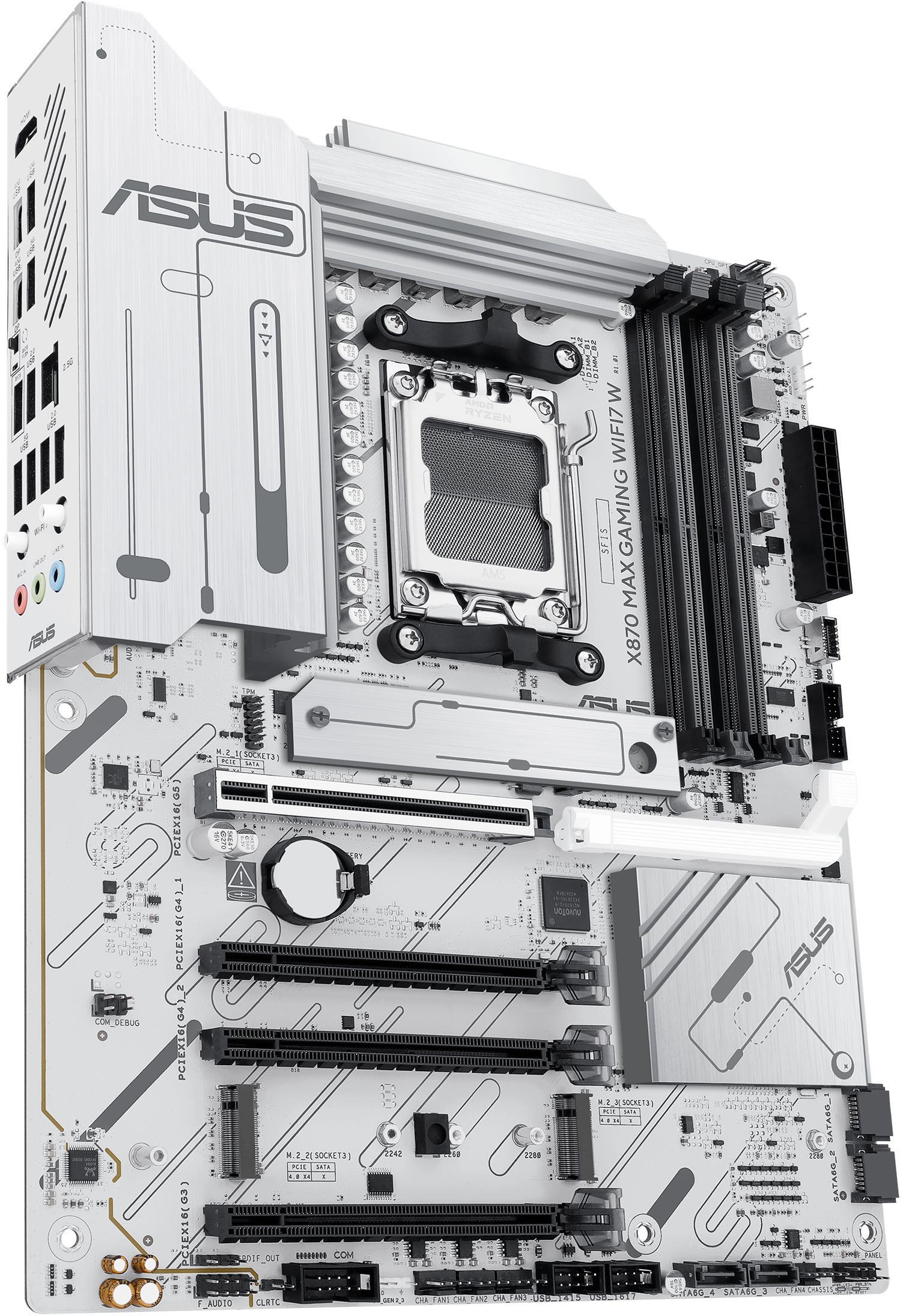 Asus - Motherboard Asus X870 MAX Gaming White WiFi