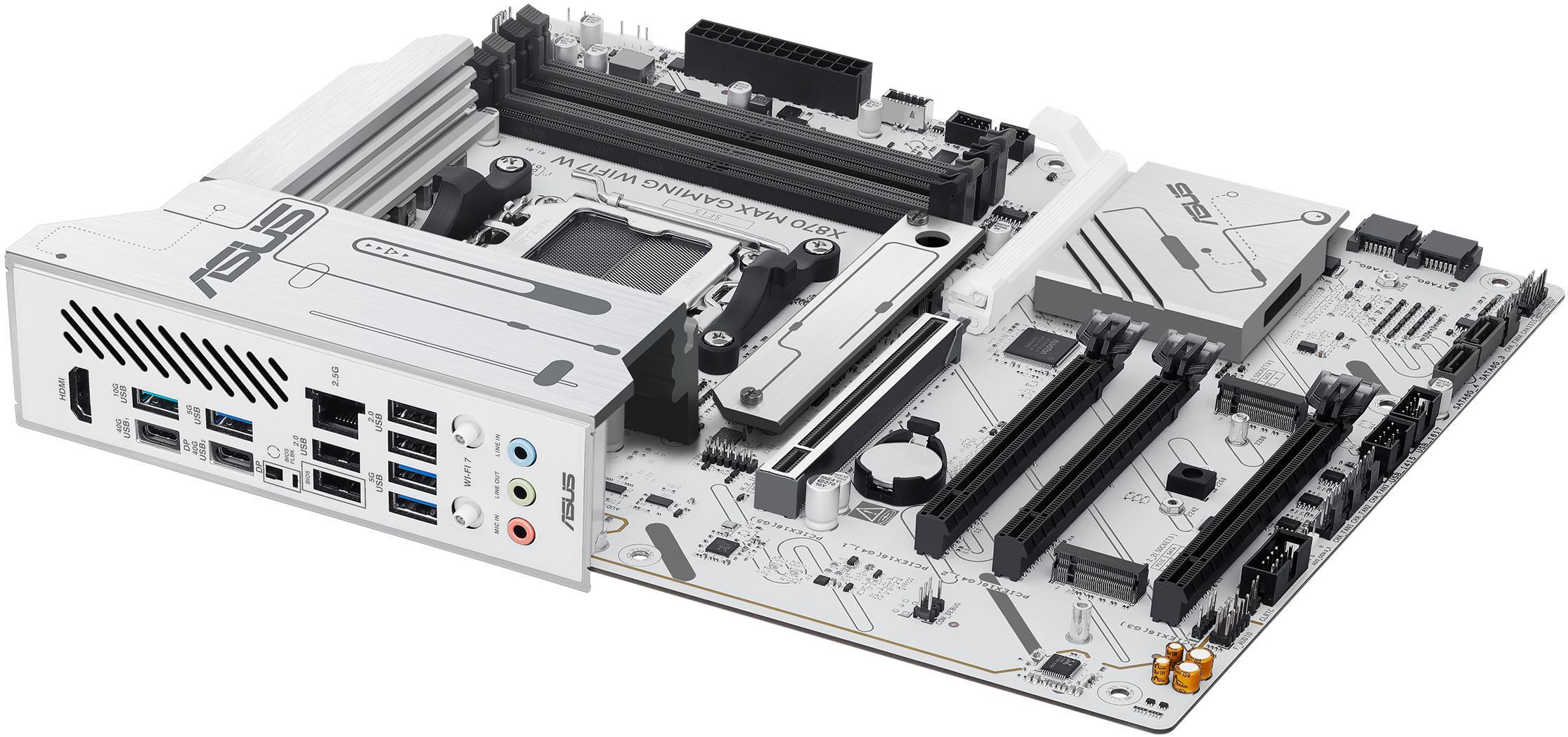 Asus - Motherboard Asus X870 MAX Gaming White WiFi