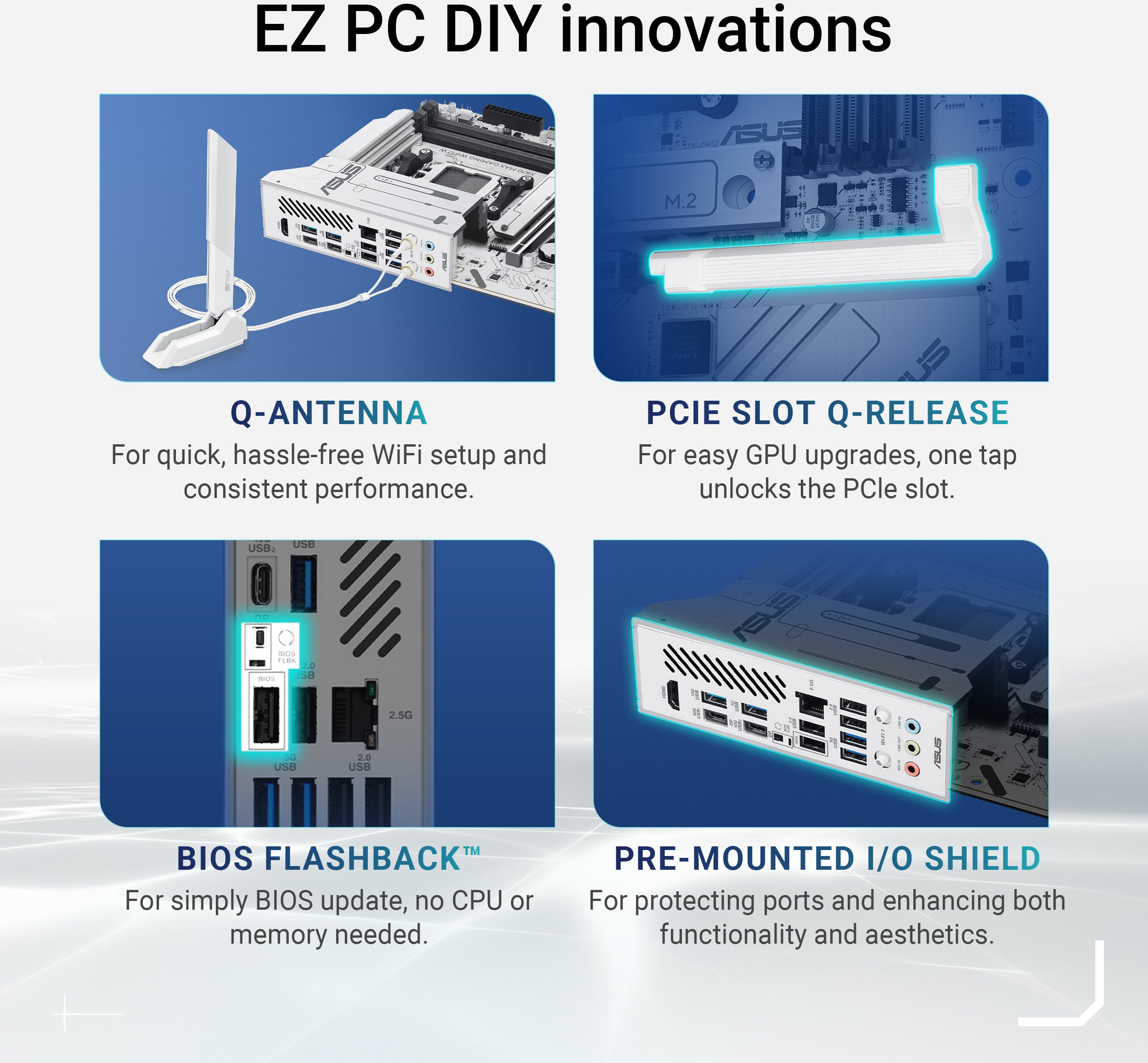 Asus - Motherboard Asus X870 MAX Gaming White WiFi