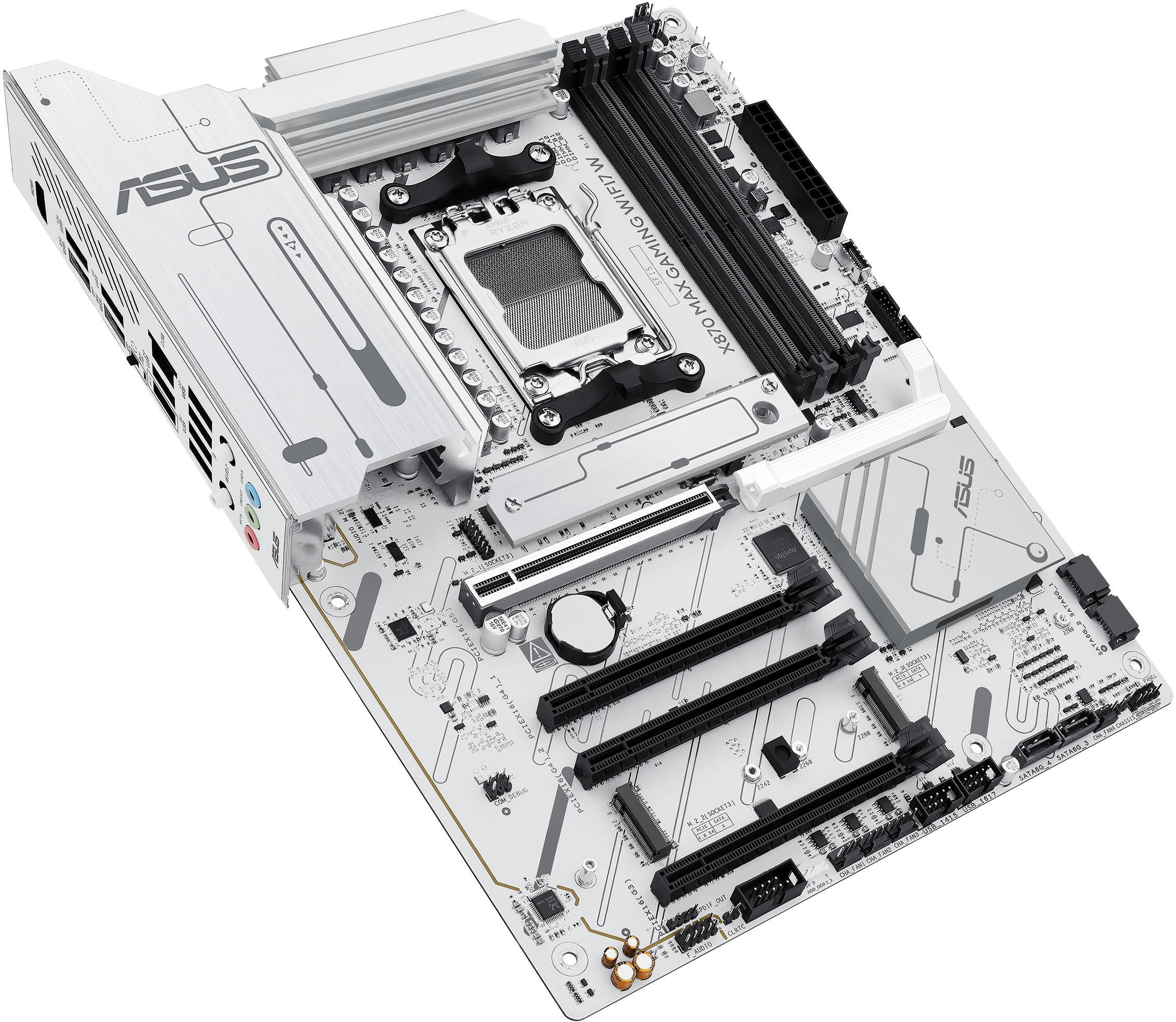 Asus - Motherboard Asus X870 MAX Gaming White WiFi