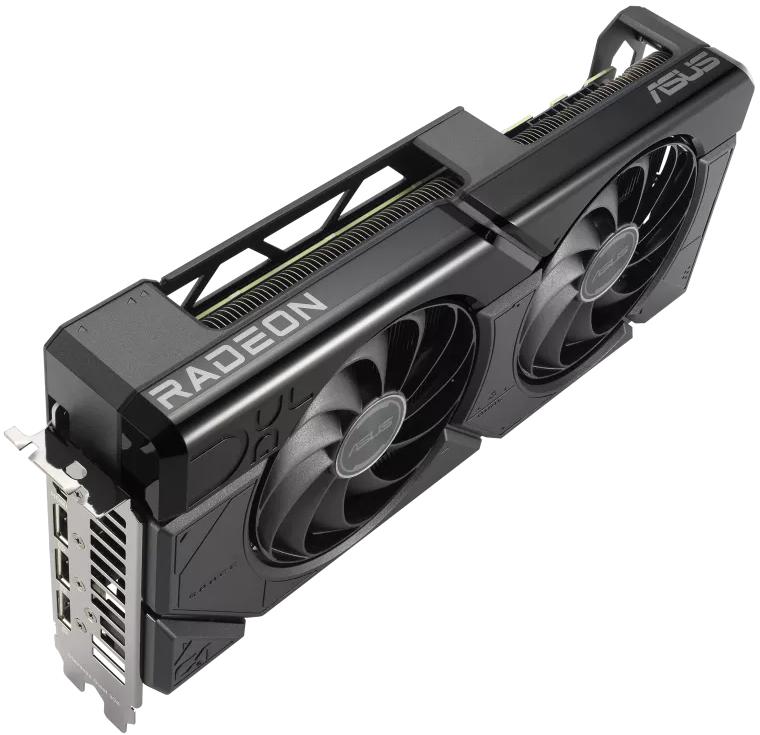 Asus - Gráfica Asus Radeon RX 7700 XT Dual OC 12GB
