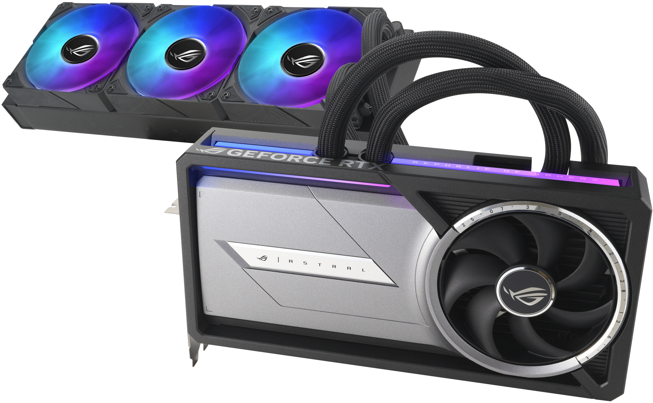 Asus - Gráfica Asus GeForce® RTX 5090 ROG Astral LC OC 32GB GDDR7 DLSS4