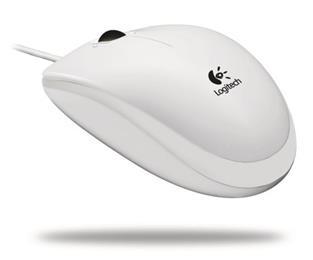 Logitech - Rato Óptico Logitech B100 Branco