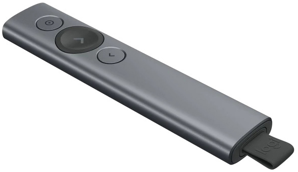 Logitech - Apontador Logitech Spotlight Presentation Remote Cinzento