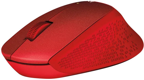 Logitech - Rato Óptico Logitech M330 Silent Plus Wireless 1000DPI Vermelho