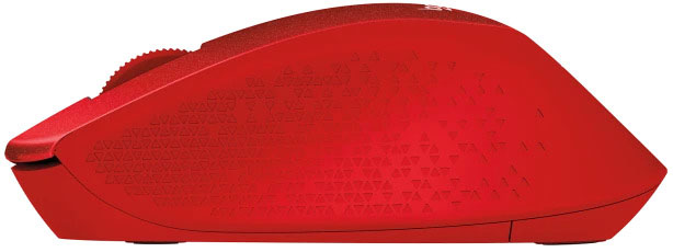 Logitech - Rato Óptico Logitech M330 Silent Plus Wireless 1000DPI Vermelho