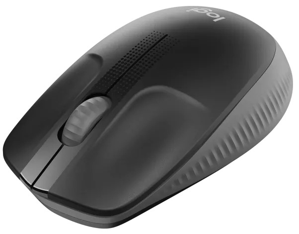 Logitech - Rato Óptico Logitech M190 Full-Size Wireless 1000DPI Preto/Cinzento