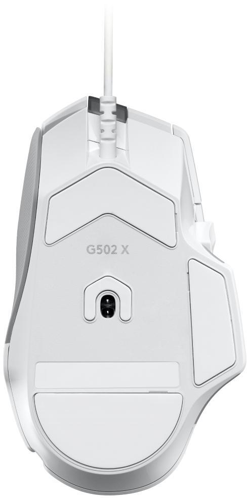 Logitech - Rato Gaming Logitech G Series G502 X Hero Branco
