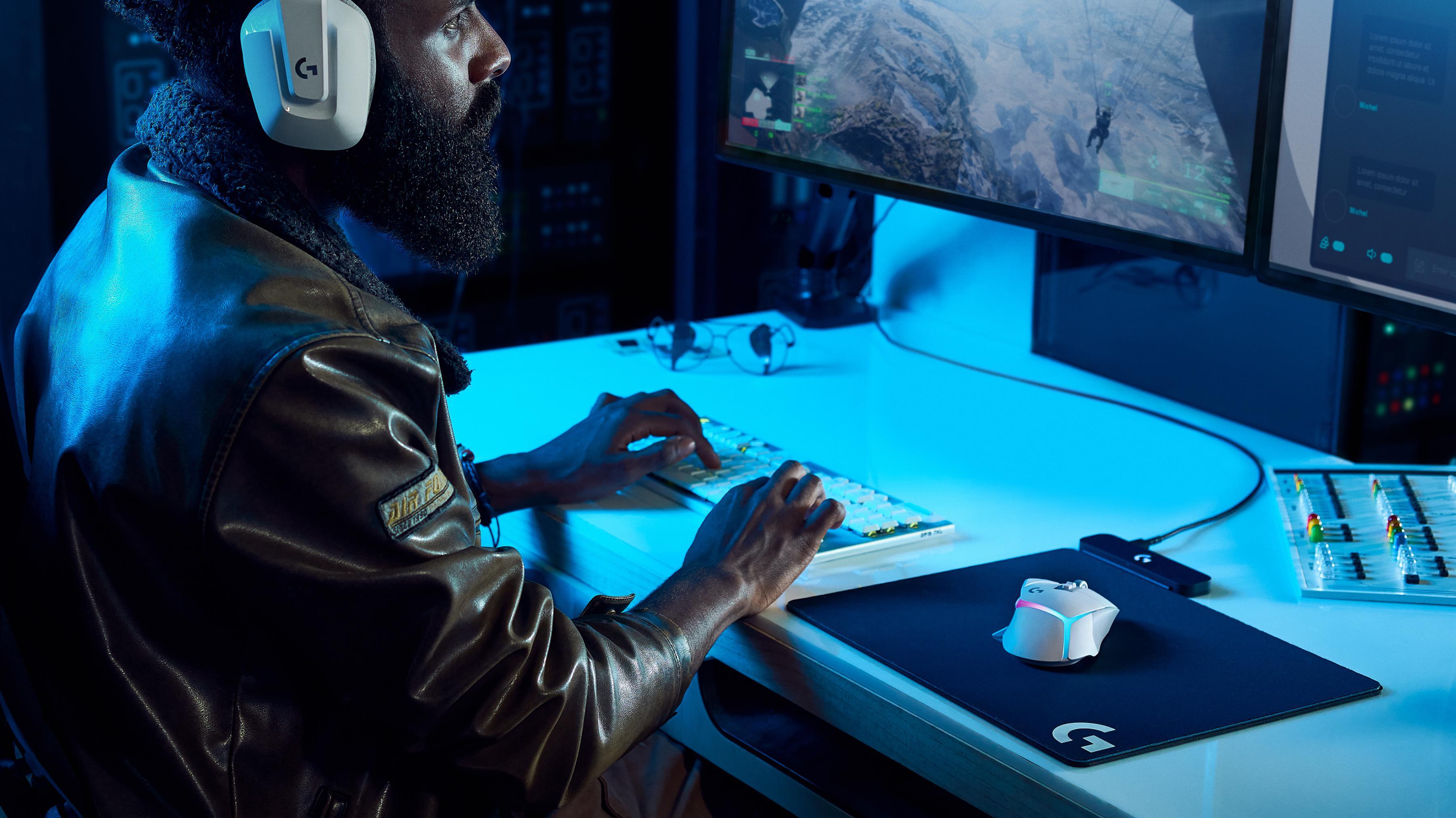 Logitech - Rato Gaming Logitech G Series G502 X Plus LightSpeed RGB Wireless Branco