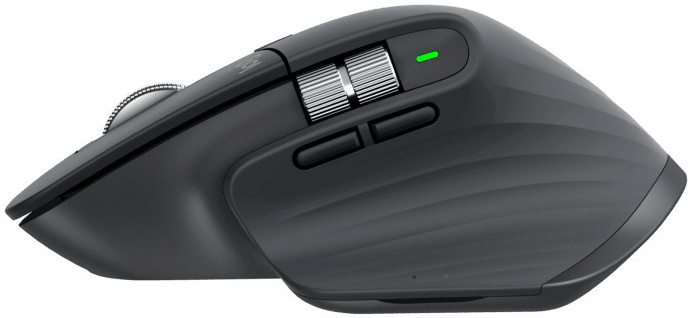 Logitech - Rato Óptico Logitech MX Master 3S Advanced Wireless 8000DPI Graphite