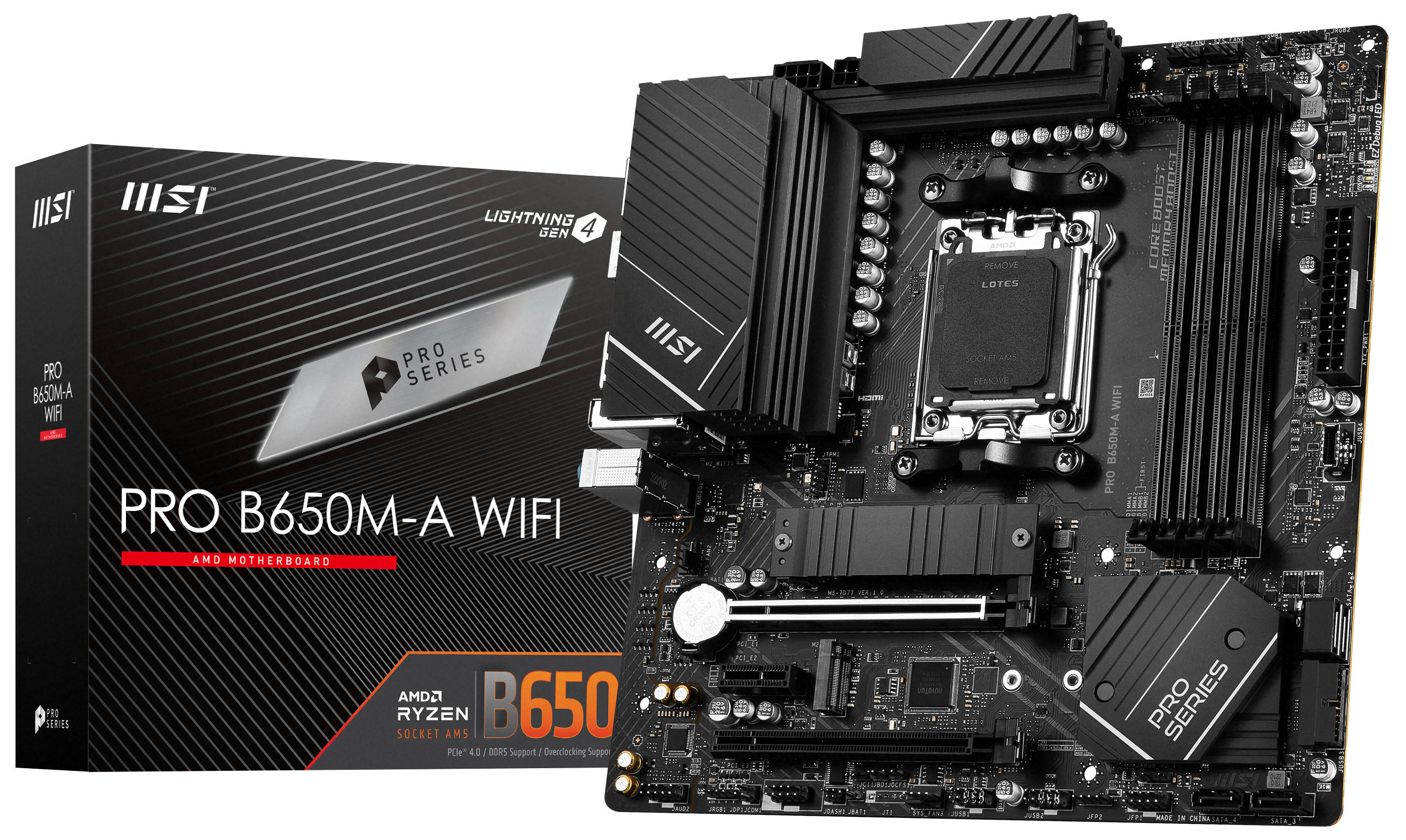 MSI - Motherboard MSI PRO B650M-A WIFI