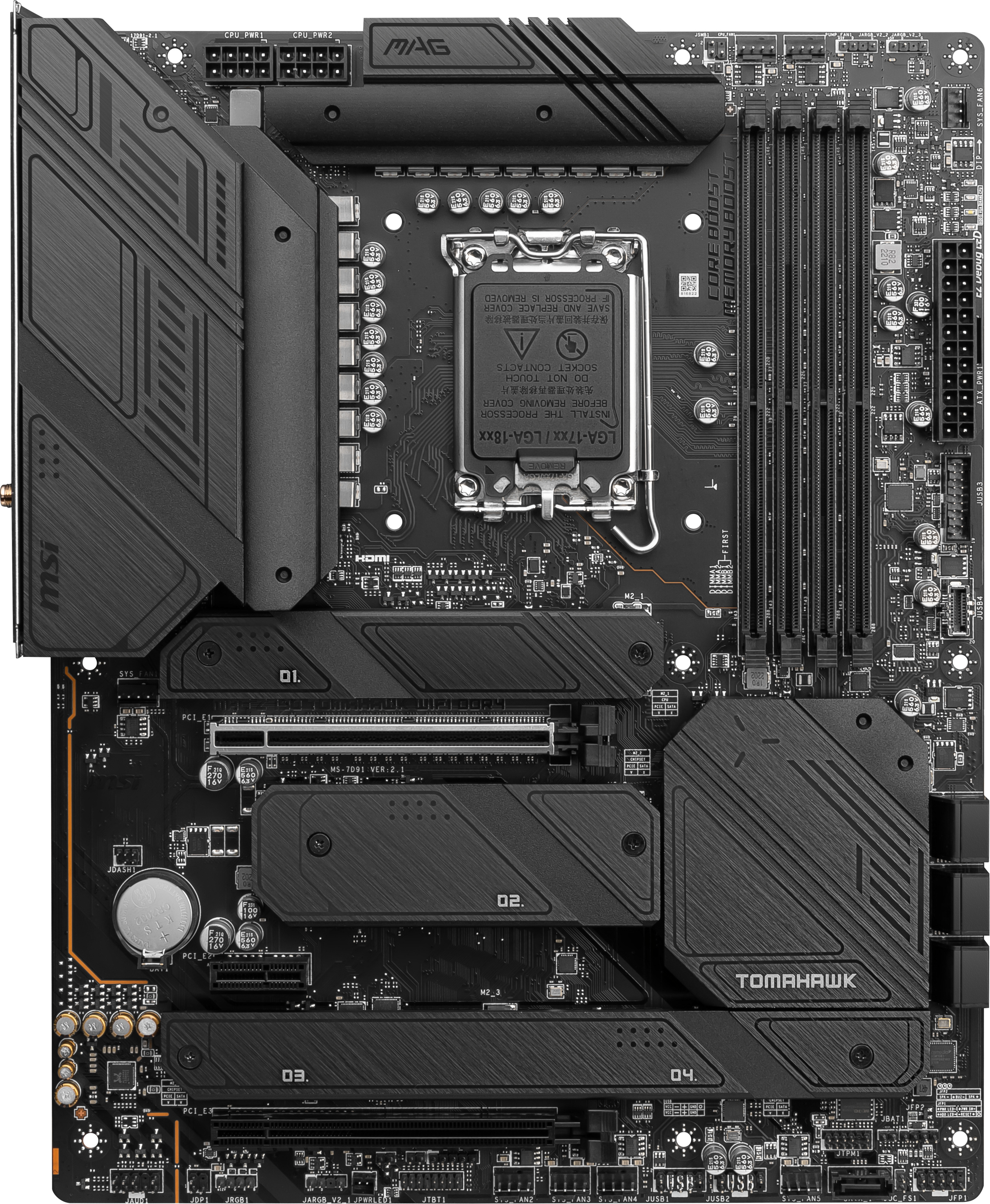MSI - Motherboard MSI MAG Z790 TOMAHAWK WIFI DDR4