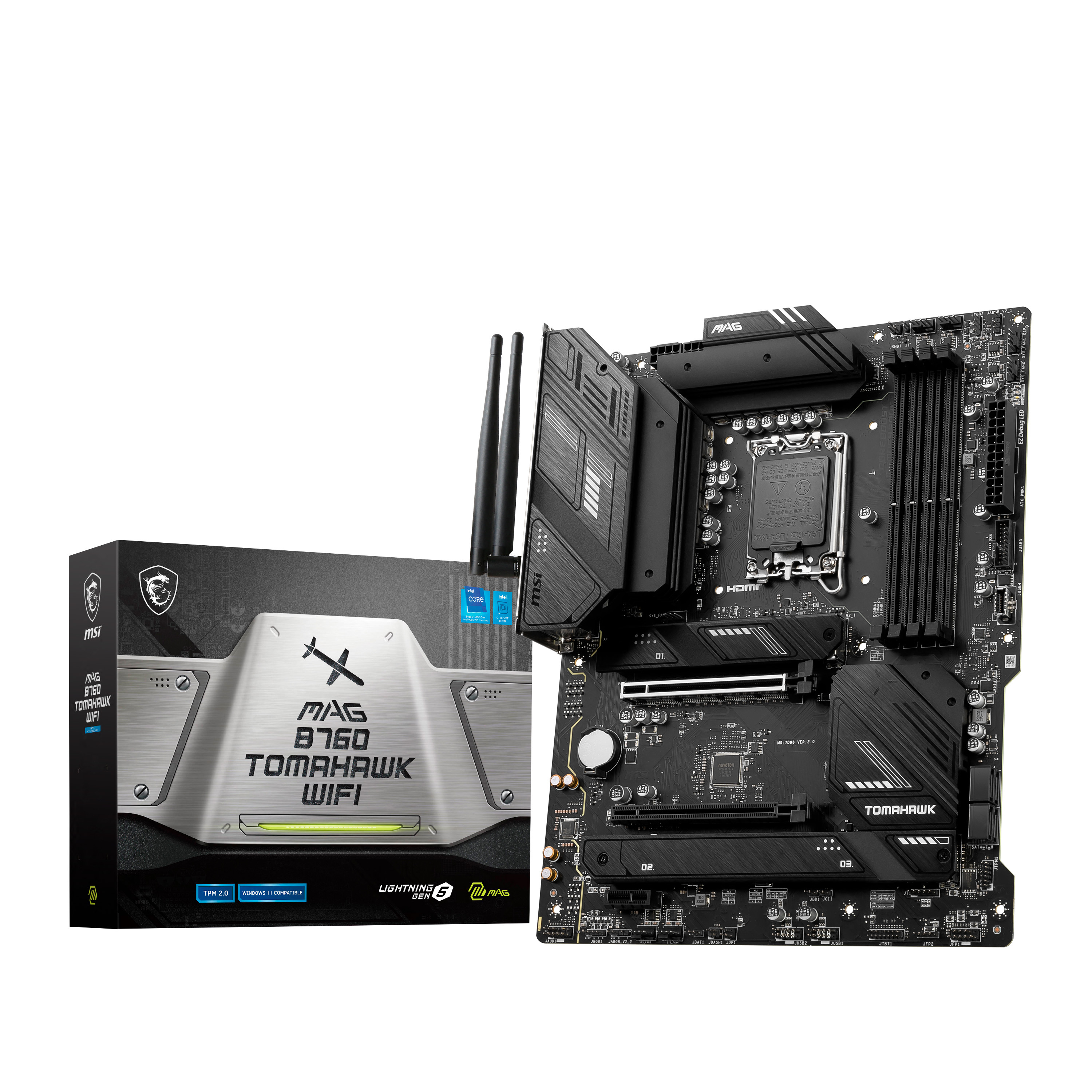 MSI - Motherboard MSI MAG B760 TOMAHAWK WIFI