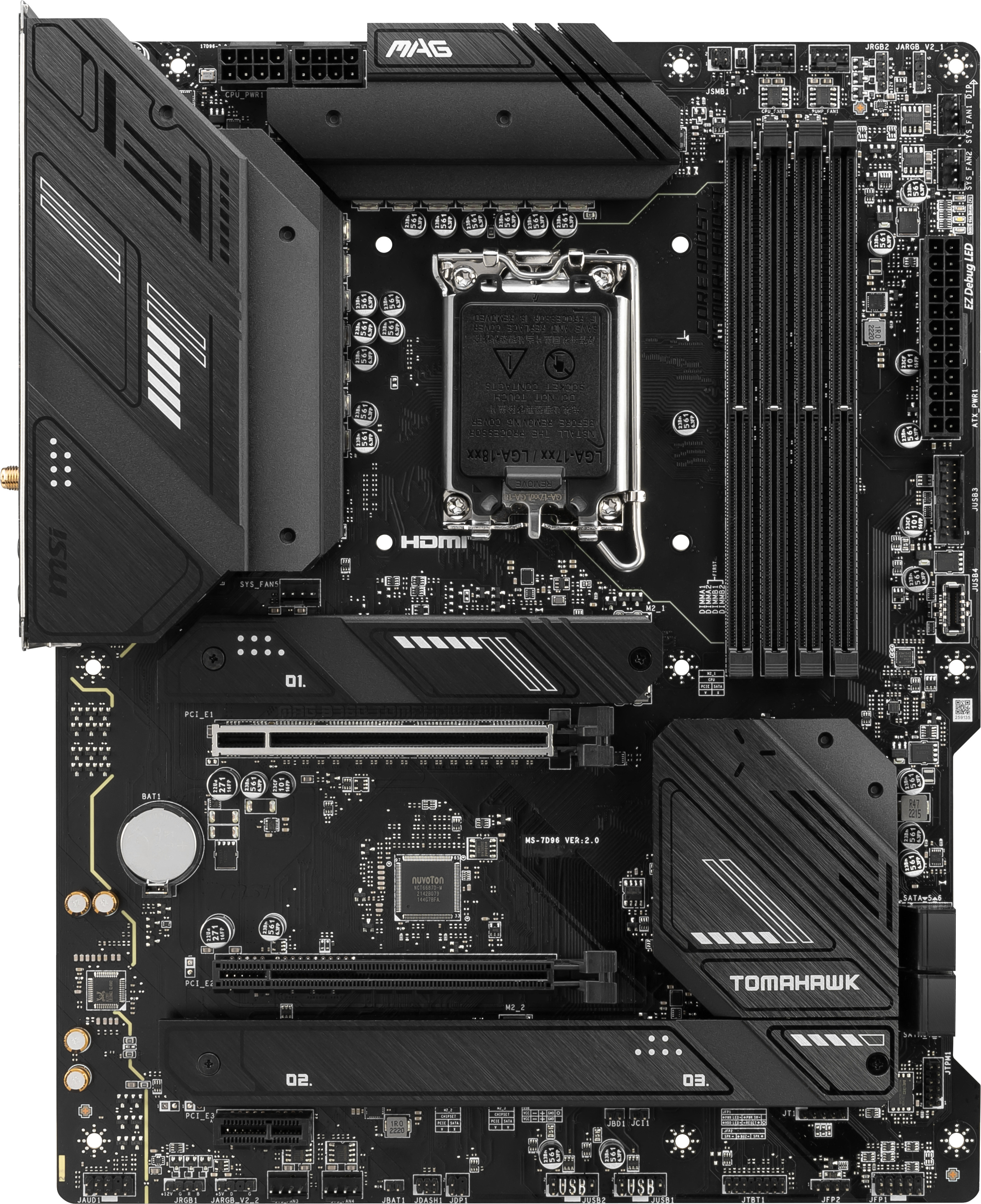 MSI - Motherboard MSI MAG B760 TOMAHAWK WIFI