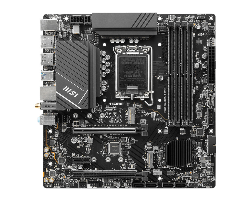 Picture of Picture of Motherboard MSI PRO B760M-A WiFi
