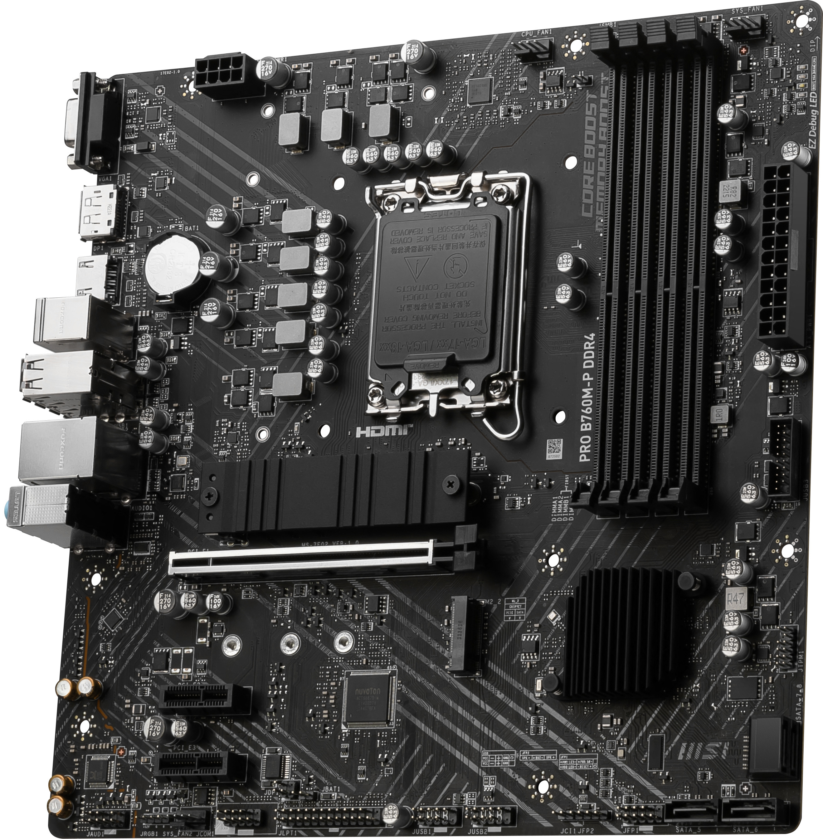 MSI - Motherboard MSI PRO B760M-P DDR4