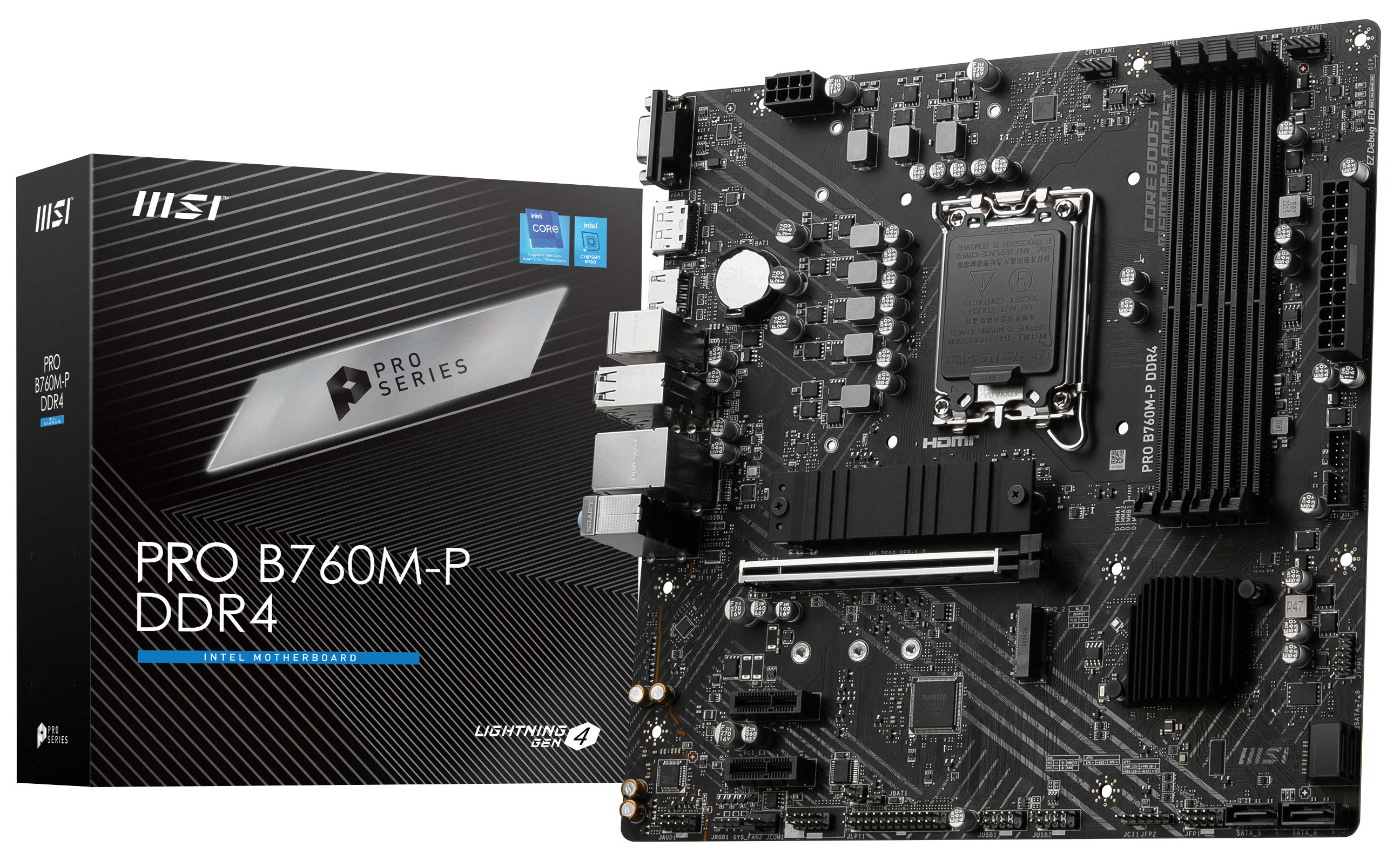 MSI - Motherboard MSI PRO B760M-P DDR4