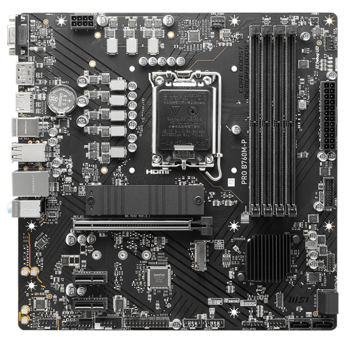 Picture of Picture of Motherboard MSI PRO B760M-P