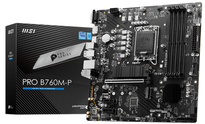 Picture of Picture of Motherboard MSI PRO B760M-P