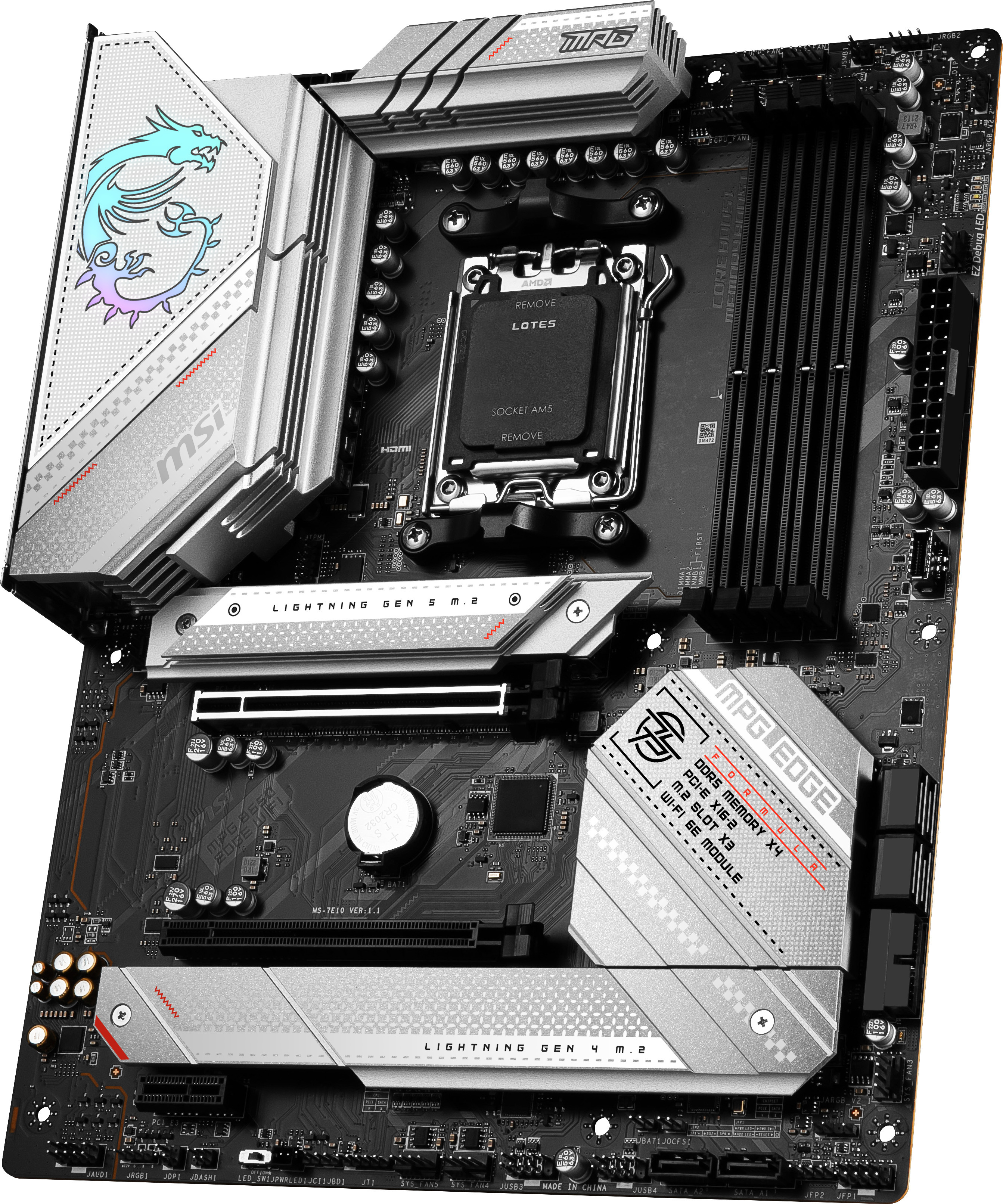 MSI - Motherboard MSI MPG B650 EDGE WIFI
