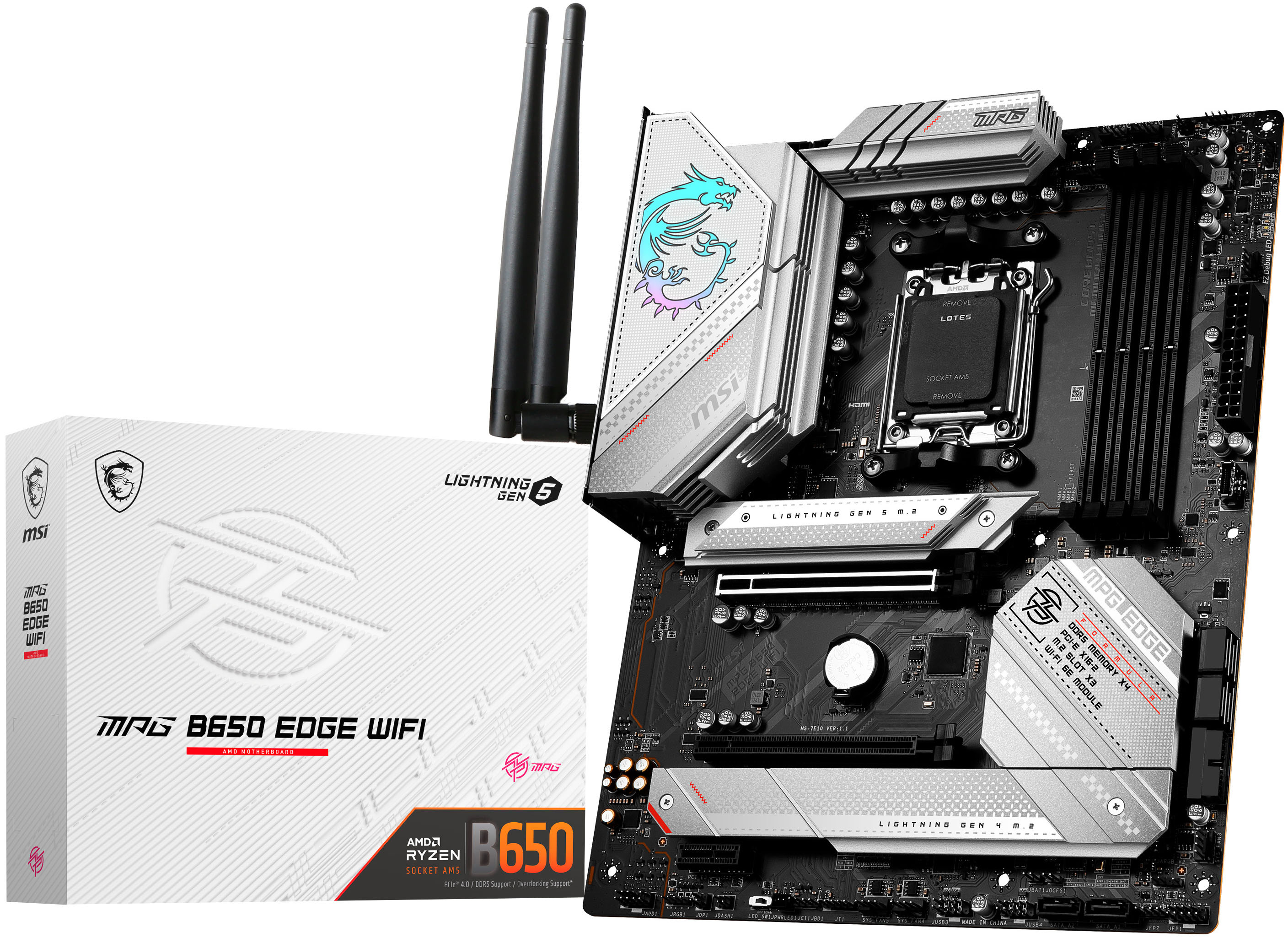 MSI - Motherboard MSI MPG B650 EDGE WIFI
