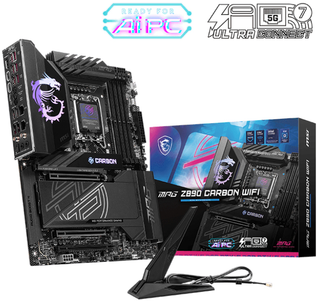 Picture of Picture of Motherboard MSI MPG Z890 CARBON WIFI
