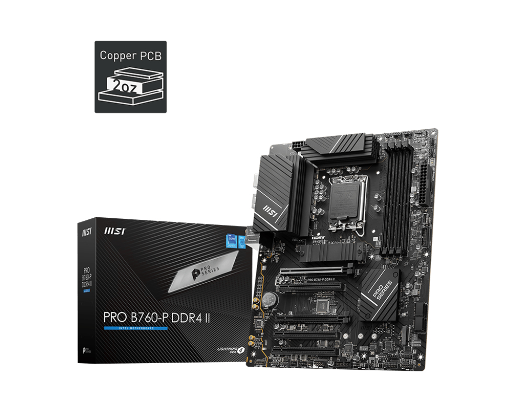 MSI - Motherboard MSI PRO B760-P DDR4 II