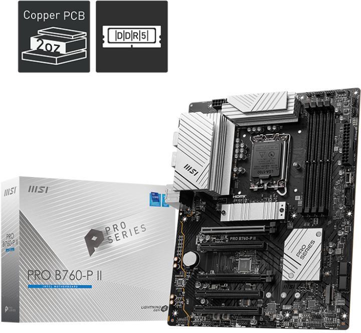 Picture of Picture of Motherboard MSI PRO B760-P II