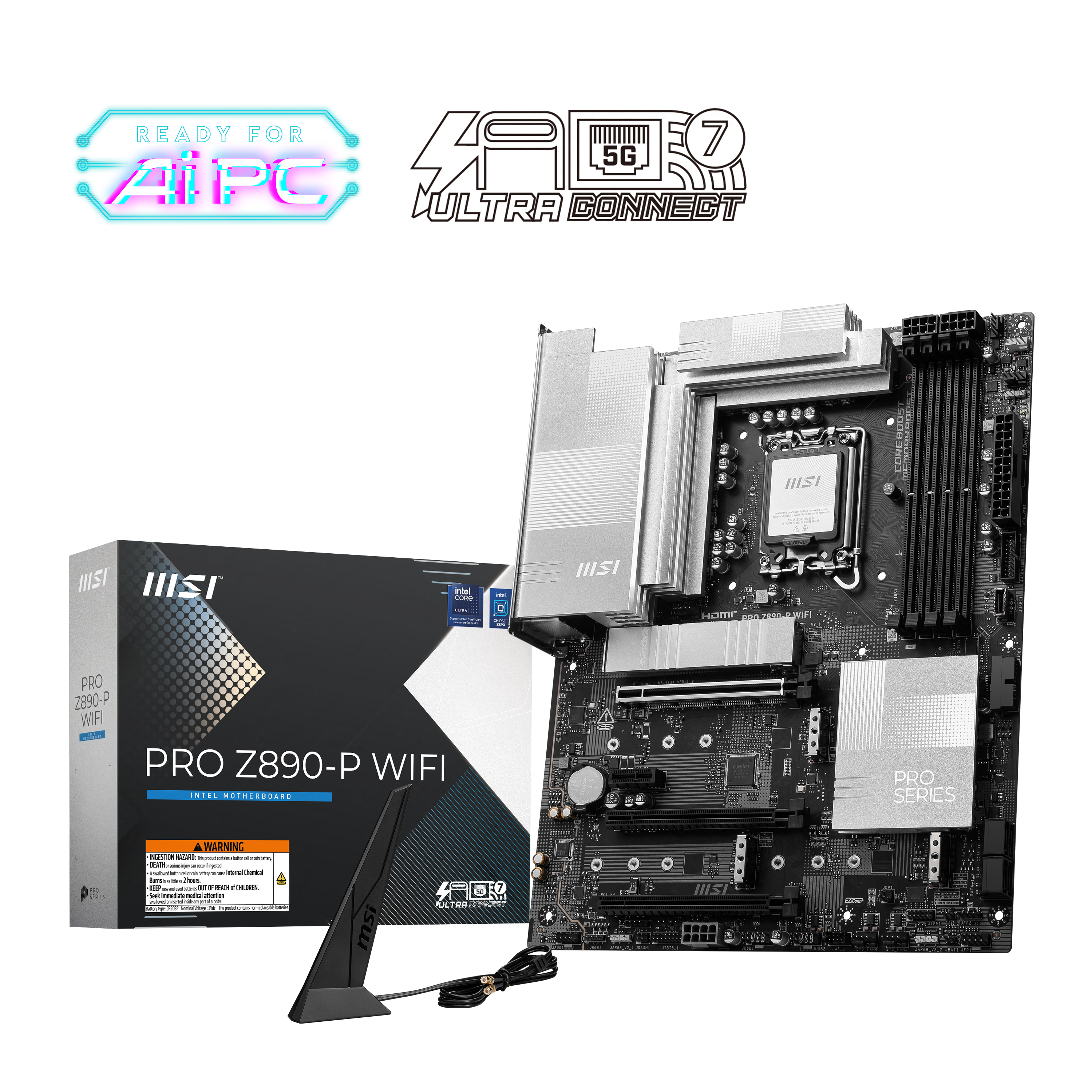 Picture of Picture of Motherboard MSI PRO Z890-P WIFI