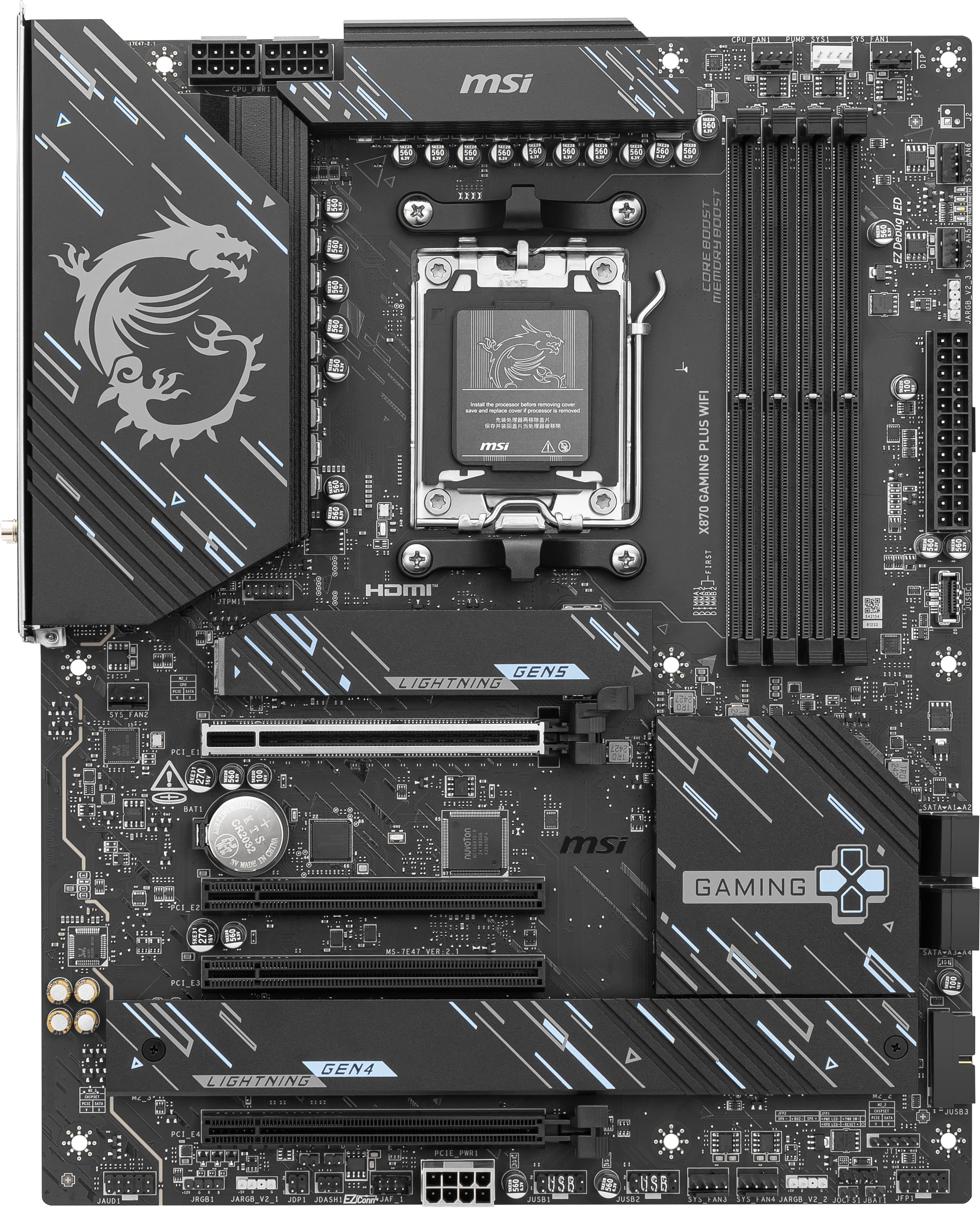 Picture of Picture of Motherboard MSI X870 GAMING PLUS WIFI