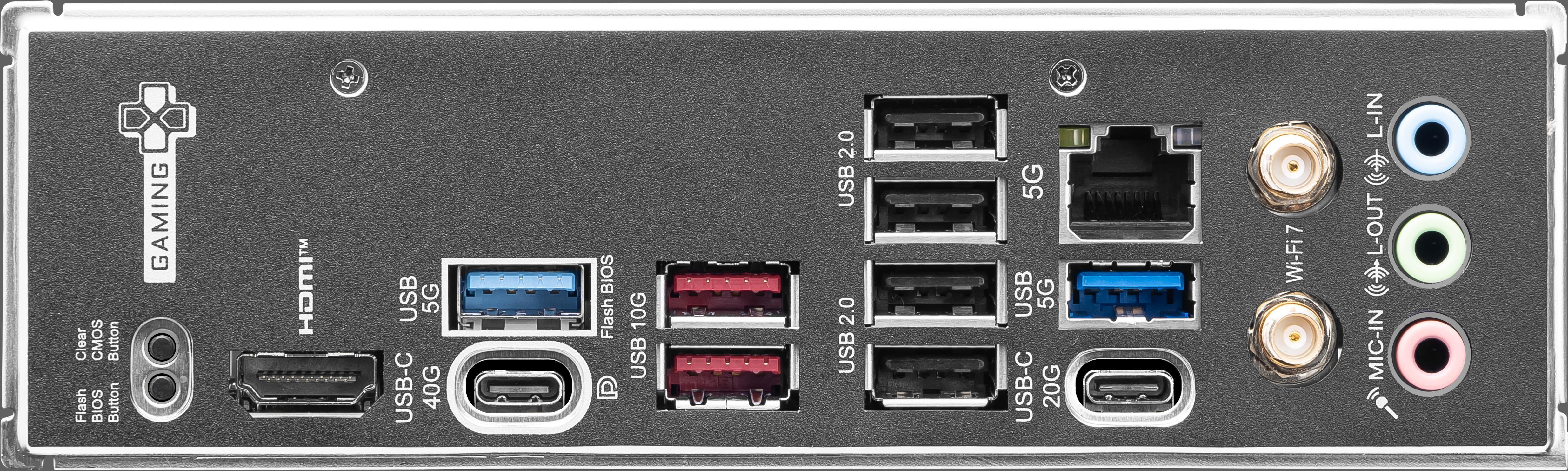 MSI - Motherboard MSI X870 GAMING PLUS WIFI