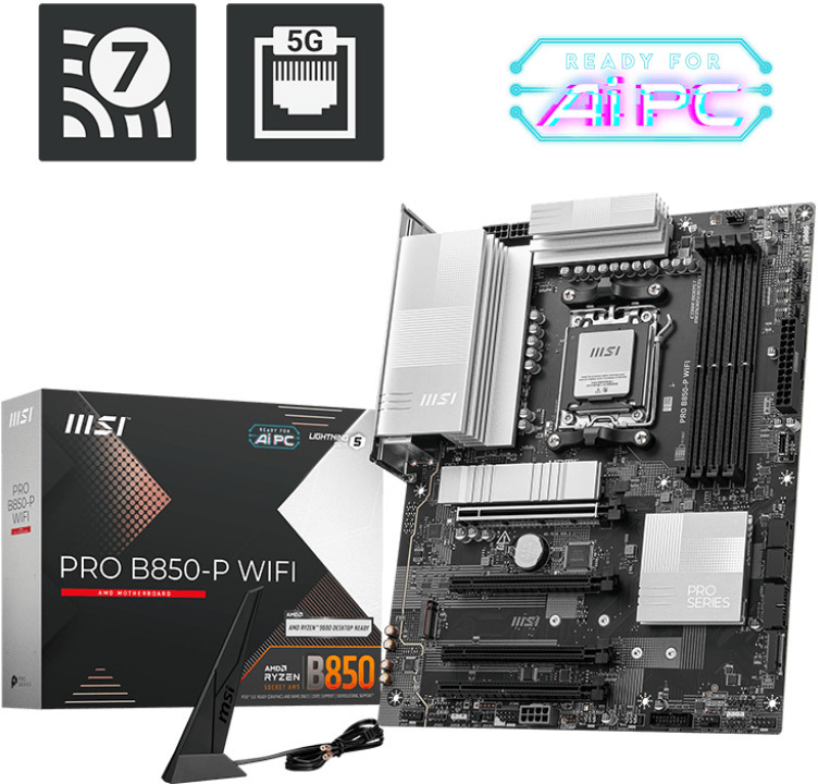 Picture of Picture of Motherboard MSI PRO B850-P WIFI