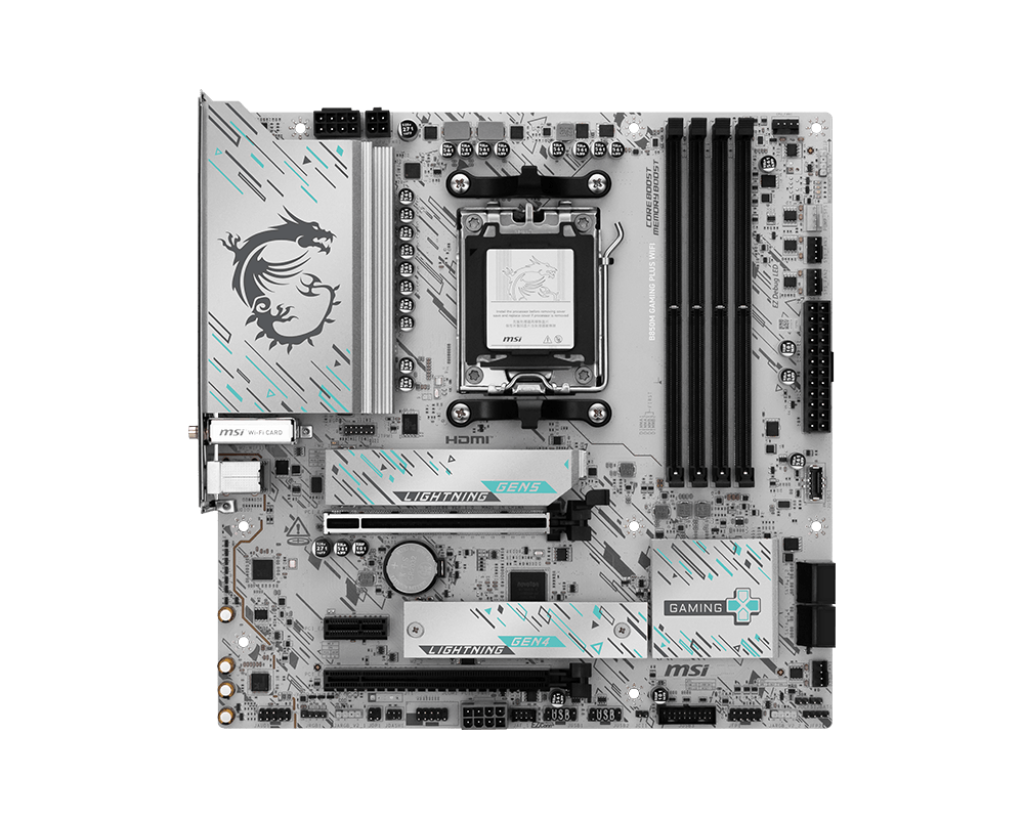 MSI - Motherboard MSI B850M GAMING PLUS WIFI
