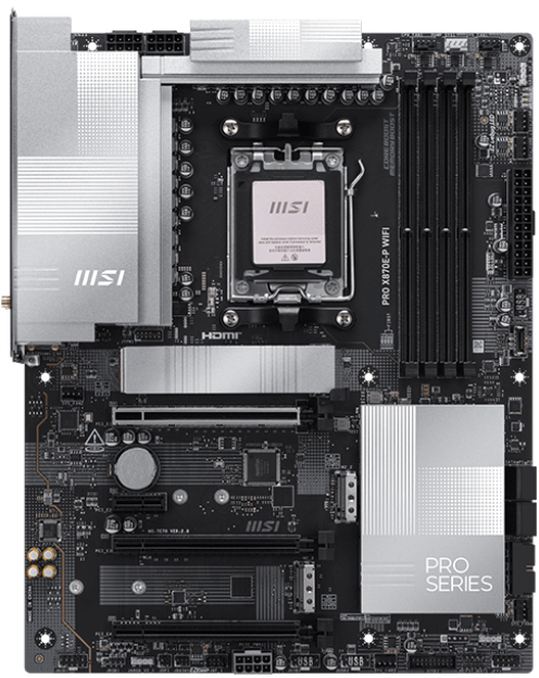 Picture of Picture of Motherboard MSI PRO X870E-P WIFI