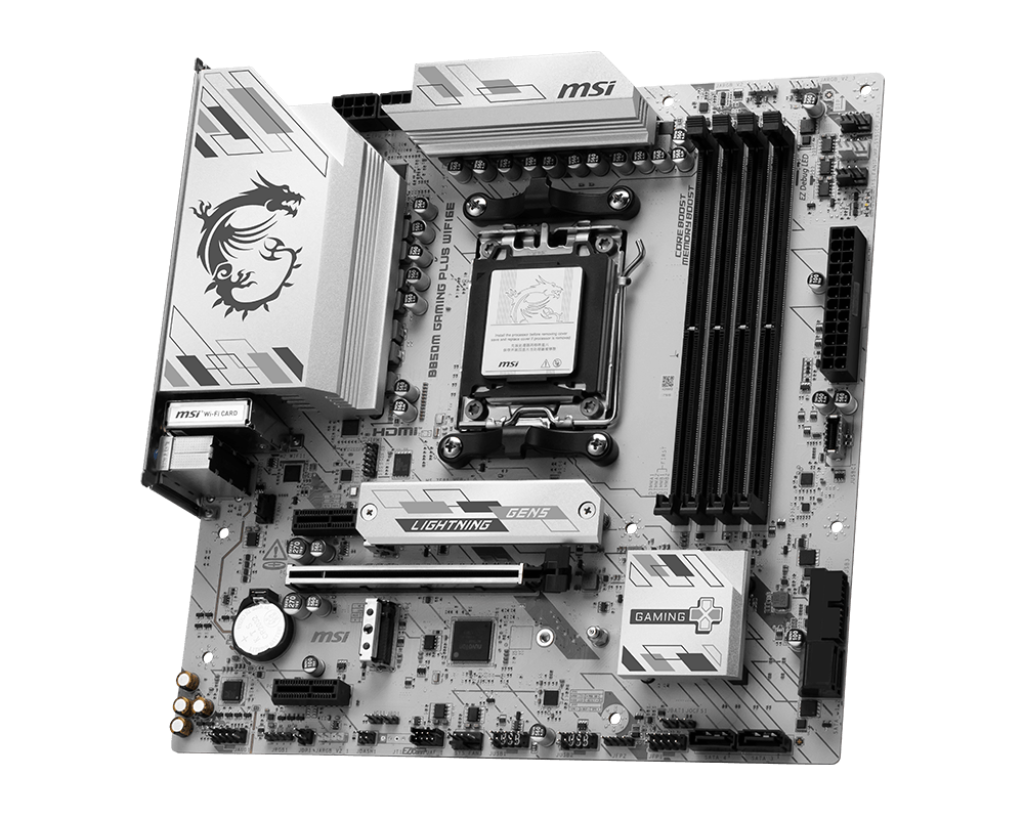 MSI - Motherboard MSI B850M GAMING PLUS WIFI6E