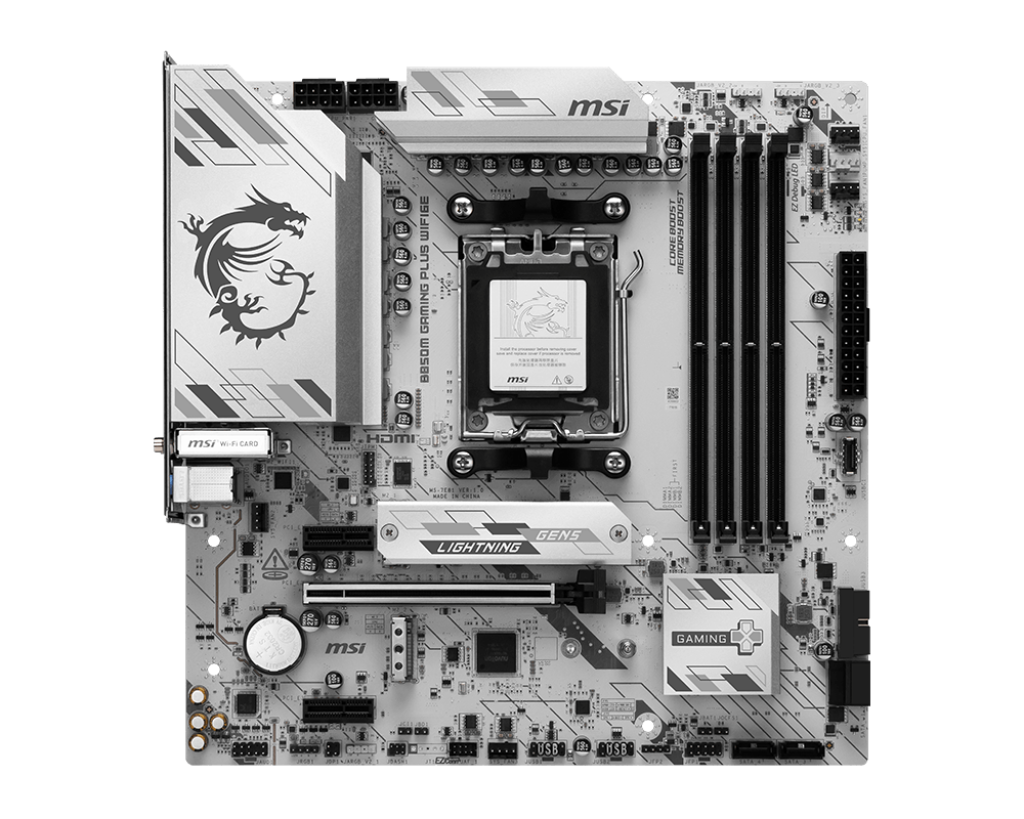 MSI - Motherboard MSI B850M GAMING PLUS WIFI6E