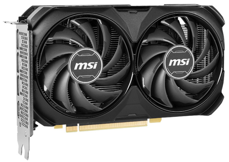 MSI - Gráfica MSI GeForce® RTX 4060 Ti VENTUS 2X BLACK OC 8GB GDDR6 DLSS3