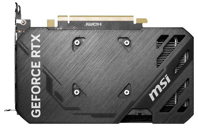 MSI - Gráfica MSI GeForce® RTX 4060 Ti VENTUS 2X BLACK OC 8GB GDDR6 DLSS3