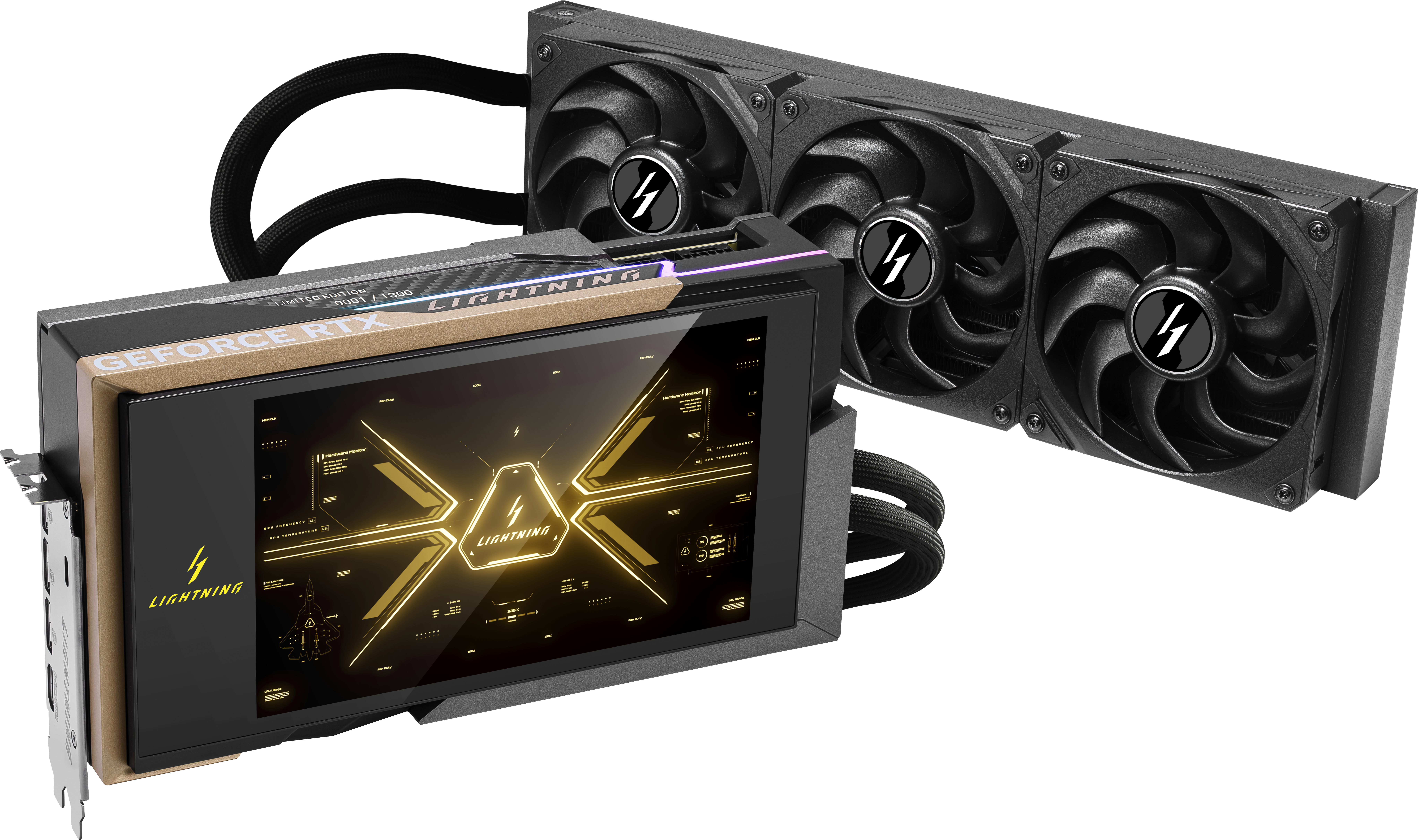 MSI - Gráfica MSI GeForce® RTX 5090 LIGHTNING Z 32GB GDDR7 DLSS4