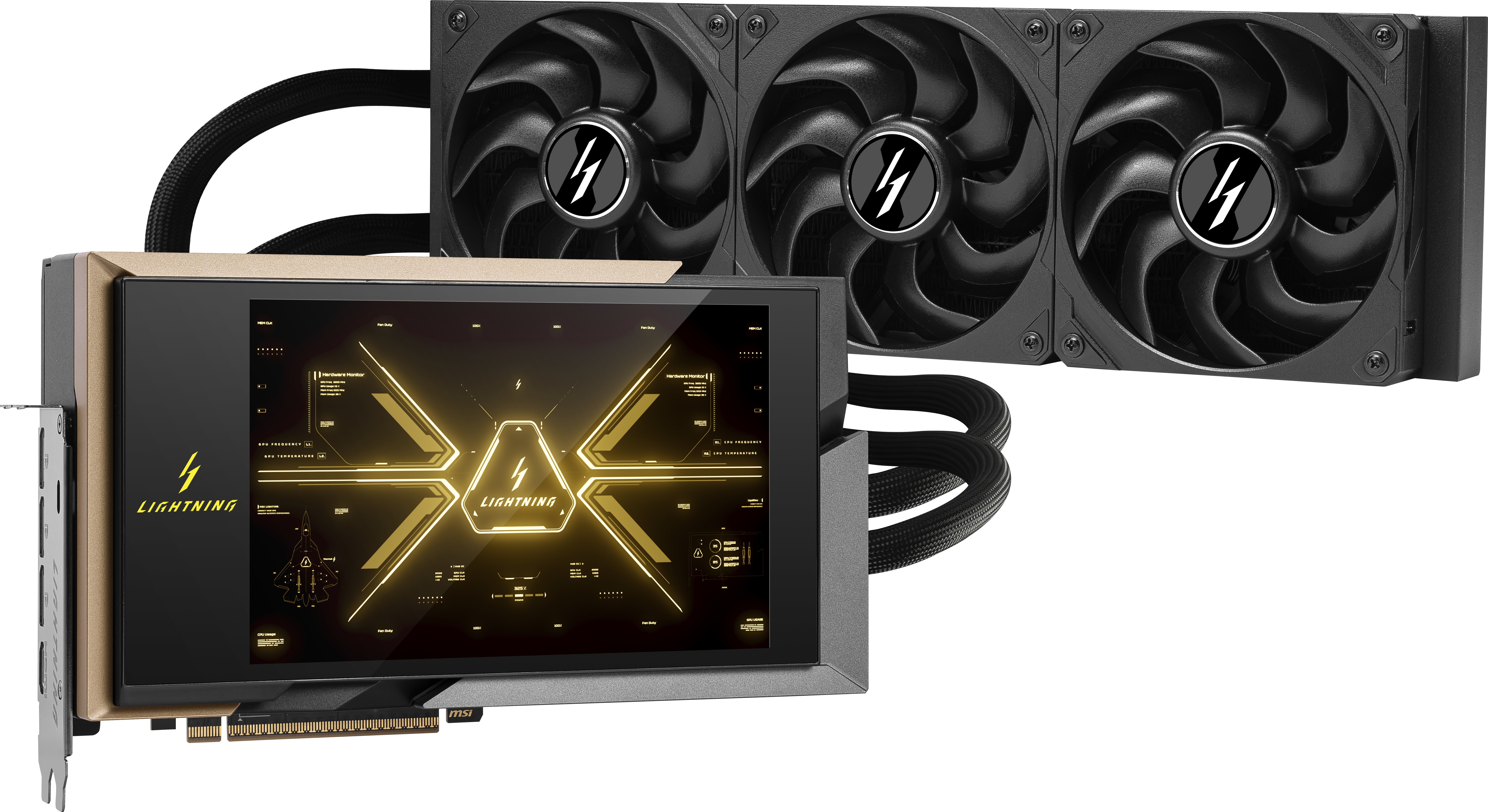 MSI - Gráfica MSI GeForce® RTX 5090 LIGHTNING Z 32GB GDDR7 DLSS4