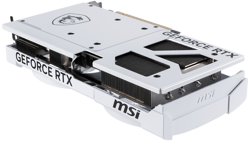 MSI - Gráfica MSI GeForce® RTX 5070 VENTUS 2X OC WHITE 12GB GDDR7 DLSS4