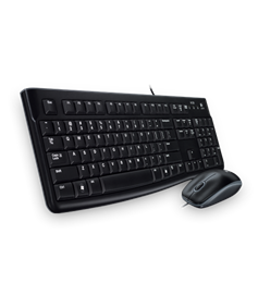 Logitech - Teclado+Rato Logitech MK120 Desktop (PT)