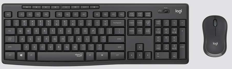 Logitech - Teclado + Rato Logitech MK295 Silent Wireless (PT)