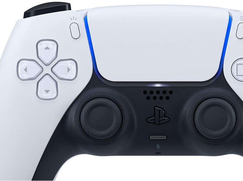 Sony - Gamepad Sony Playstation DualSense Wireless PS5 Branco