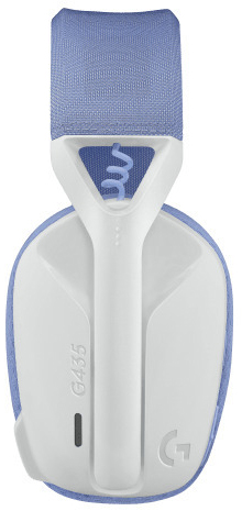 Logitech - Headset Logitech G Series G435 Lightspeed Wireless Branco/Azul