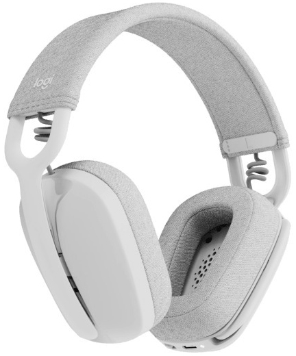 Logitech - Headset Logitech ZONE Vibe 100 Bluetooth Branco